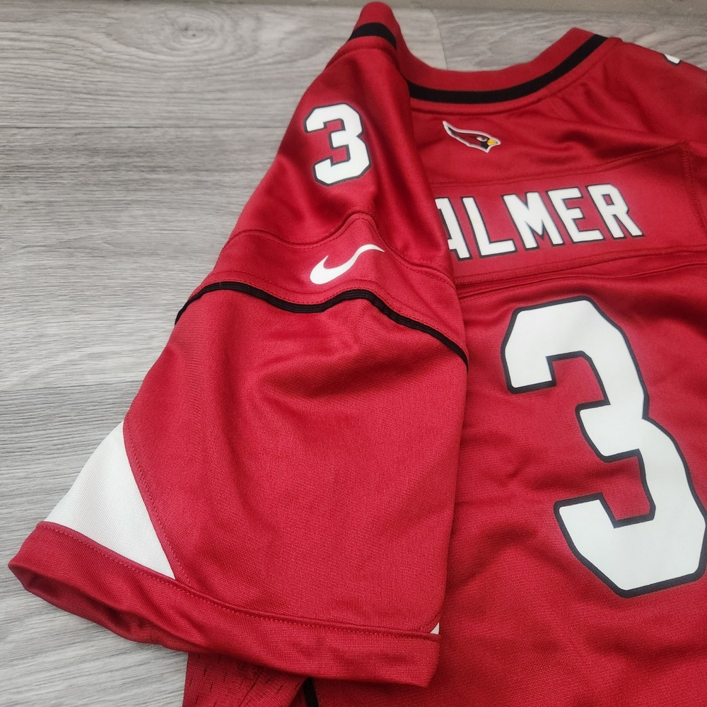 Nike Arizona Cardinals Red Carson Palmer 3 NFL Jersey‎ Size XL On Field Game Fan - Picture 12 of 16